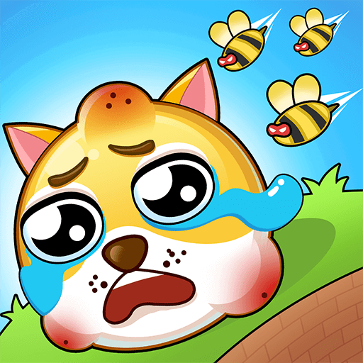  선을 그려 강아지 지키는 퍼즐 게임, Save the Doge (도지를 구해라)