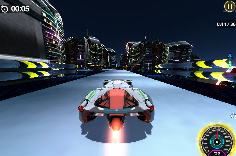 사이버카 펑크 레이싱 2 (Cyber Cars Punk Racing 2) 메인화면