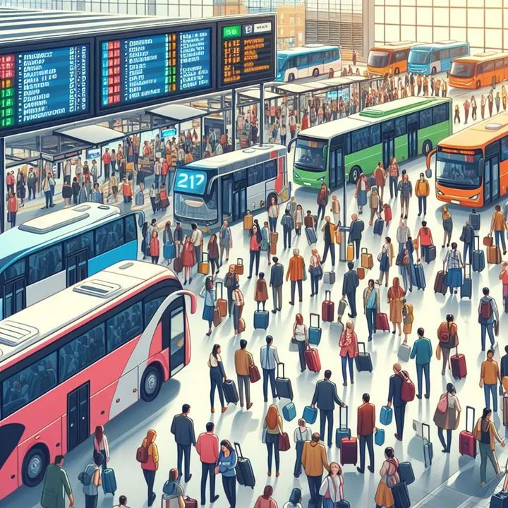 안동에서 인천공항 가는 리무진 버스 위치