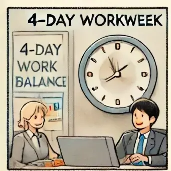 주 4일제 도입