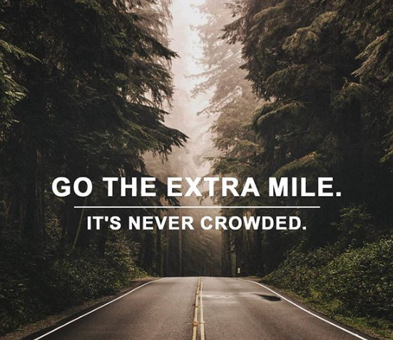 go the extra mile 뜻