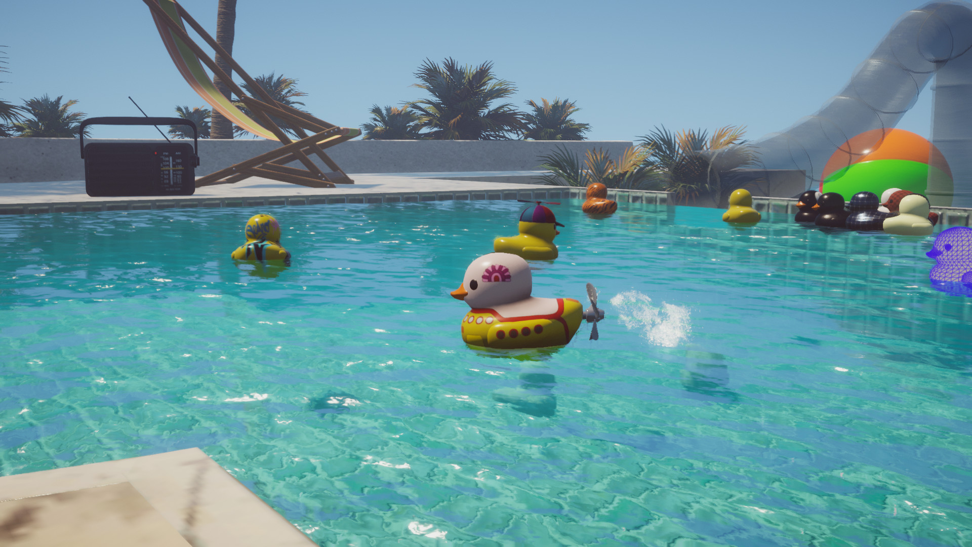  [게임리뷰]그저바라보기만 하는 게임 러버덕(Placid Plastic Duck Simulator)