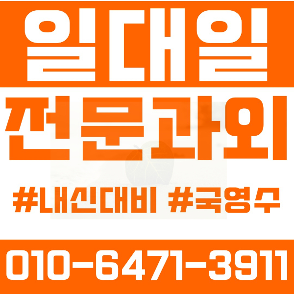  인천 옥련동 초등영어과외 중학생수학과외 선행 예습 복습