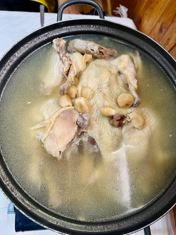오리백숙