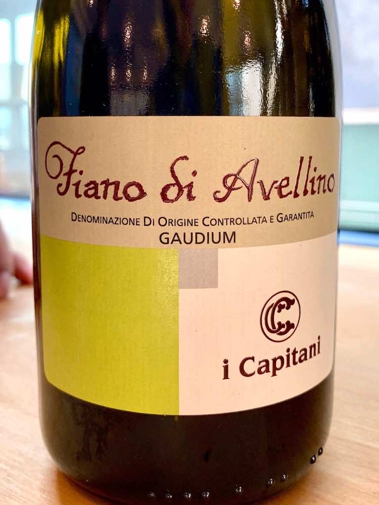 i Capitani Fiano di Avellino Gaudium DOCG 2018