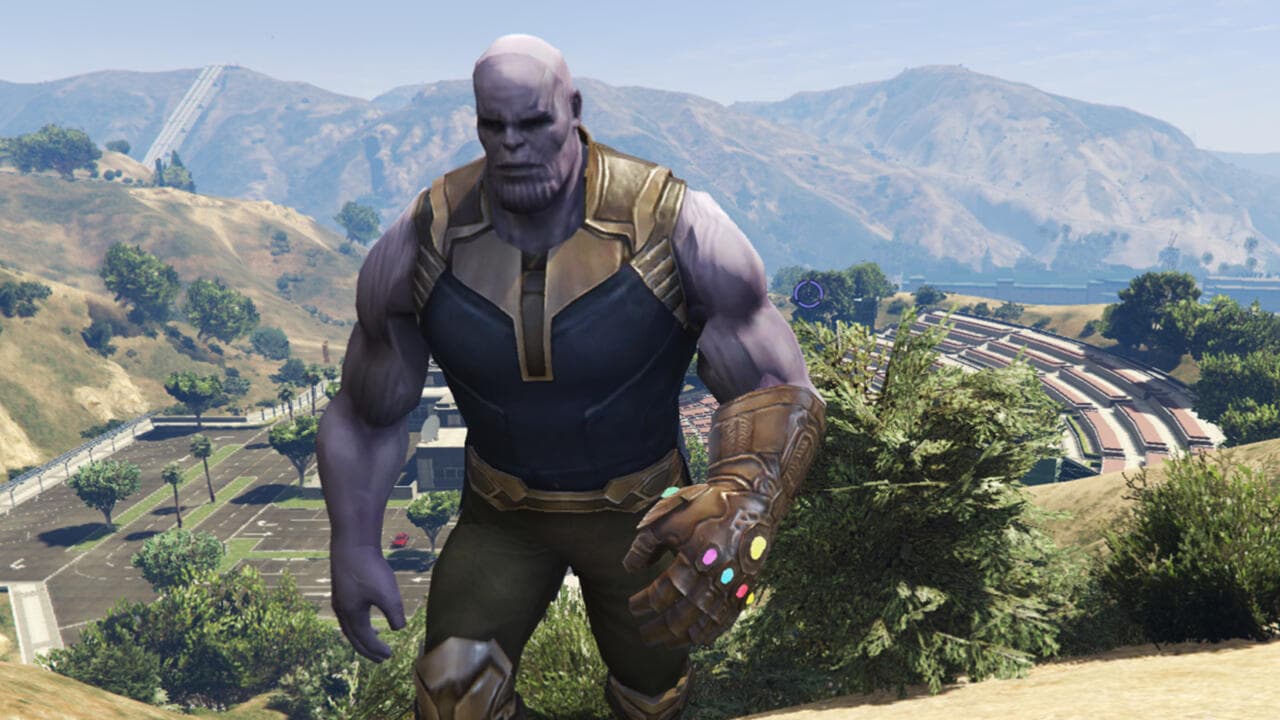 GTA5 모드 Thanos Mod / Iron Man Mark V