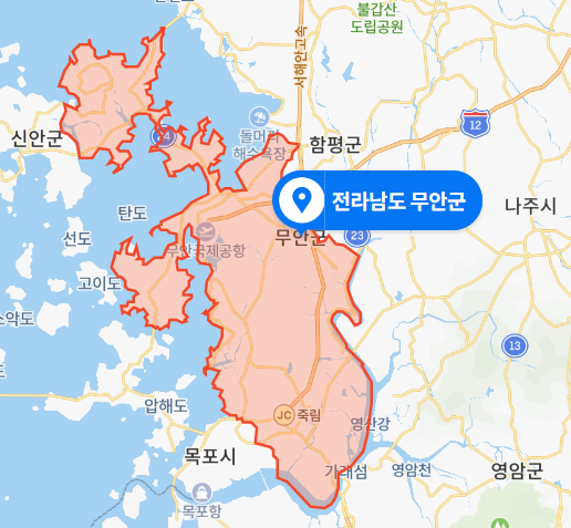  전남 무안군 남악신도시 버스기사 폭행 난동사건 (2021년 2월 16일)