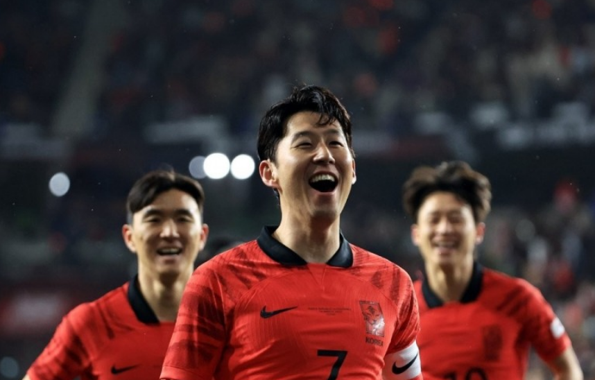 한국 우루과이 축구 국가대표 친선경기 한국 국가대표팀