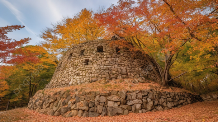 후쿠오카&#44; 아키즈키 성 유적 Fukuoka&#44; Akizuki Castle Ruins