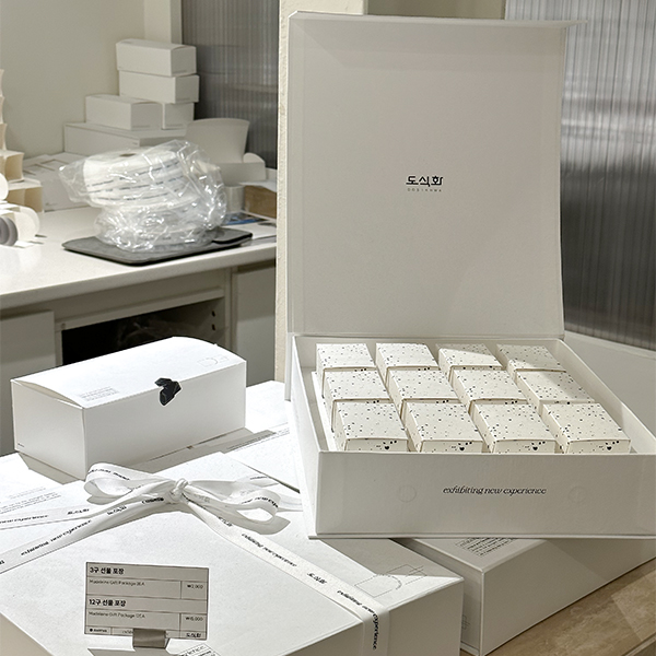 홍대 도식 마들렌 포장박스