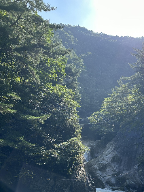 소백산 등산코스 다리안폭포