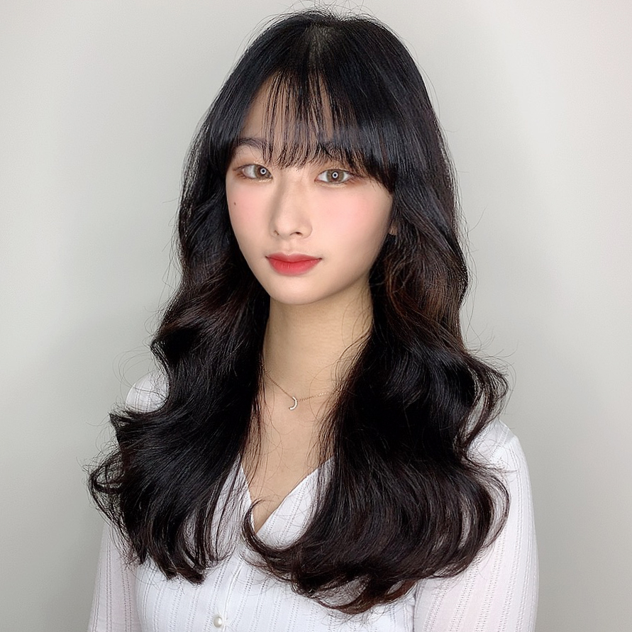 상담후 매직세팅을 했는데 대만족!! 여자 긴머리 스타일 15