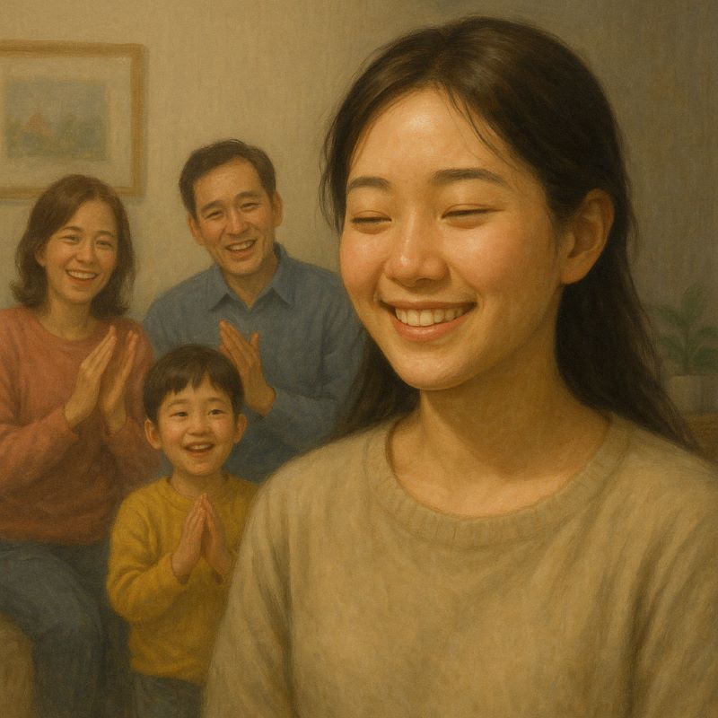 가족에게 칭찬받는 꿈 – 인정 욕구의 반영