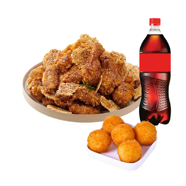 바삭 누룽지 치킨