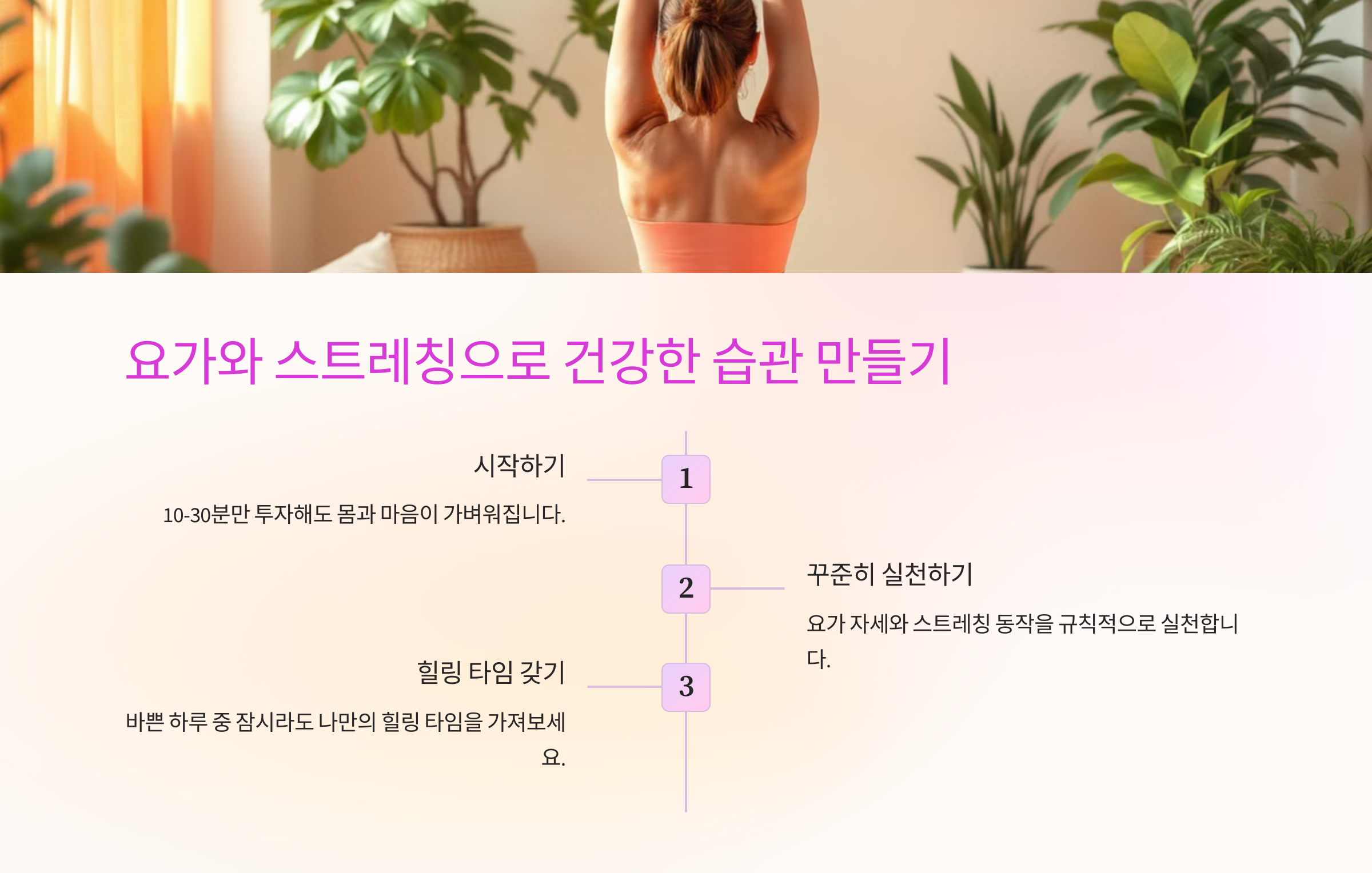 요가와 스트레칭