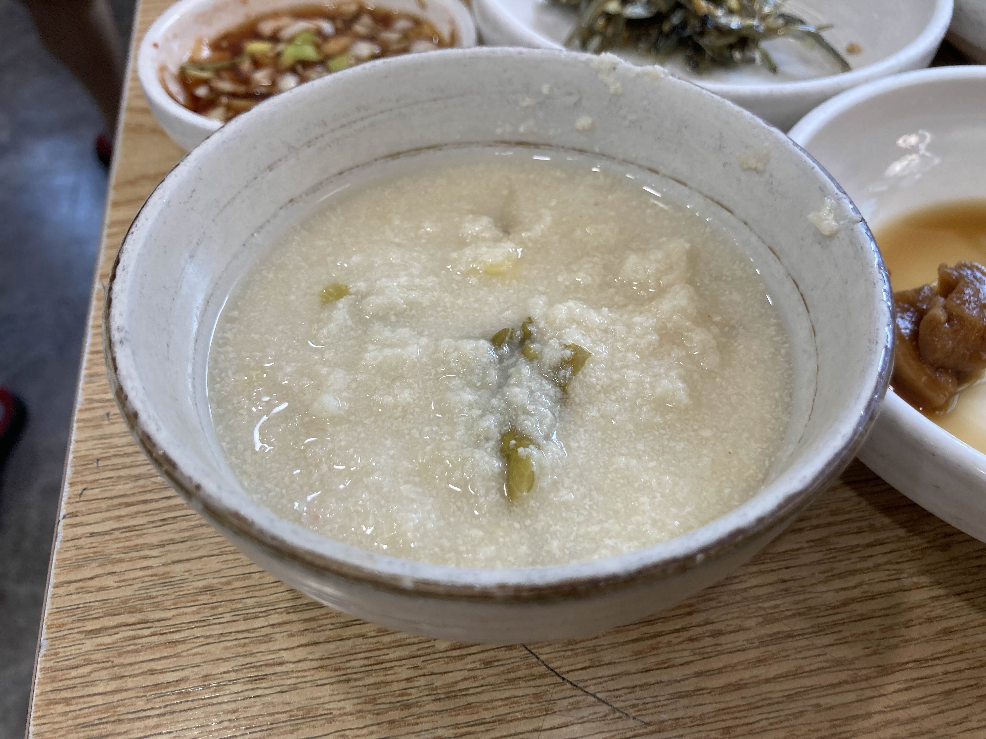 강릉 맛집 동화가든 콩비지