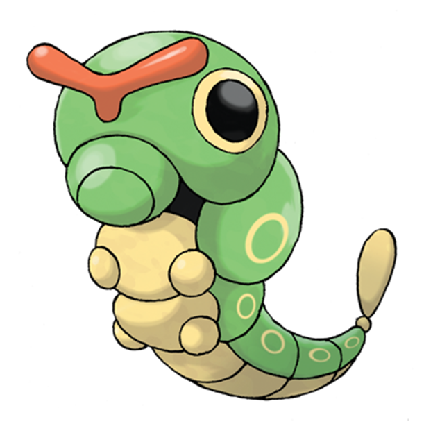  [포켓몬도감]  No. 010 캐터피 Caterpie #010