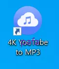  4K YouTube to MP3 아이콘 