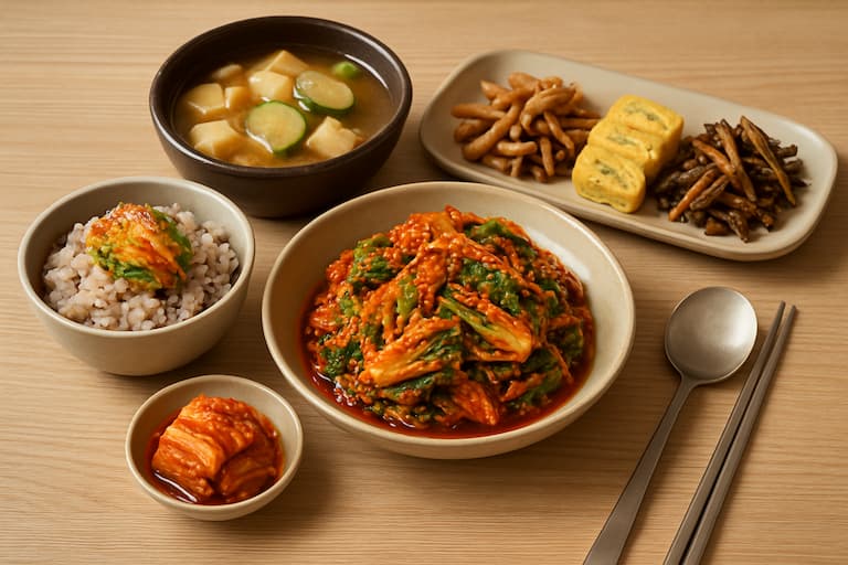 제철 밥상 (봄동무침)