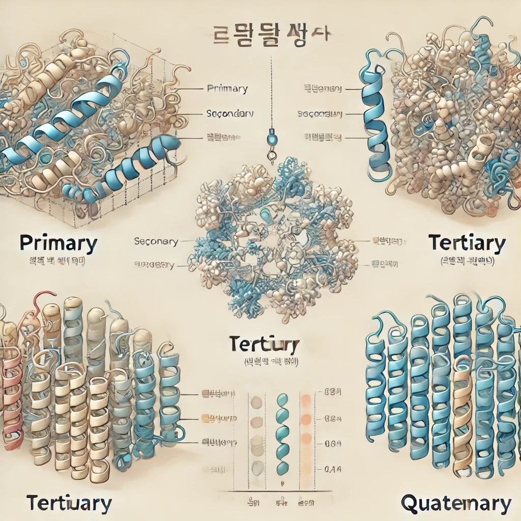 단백질 구조와 기능의 이해: 1차부터 4차 구조까지