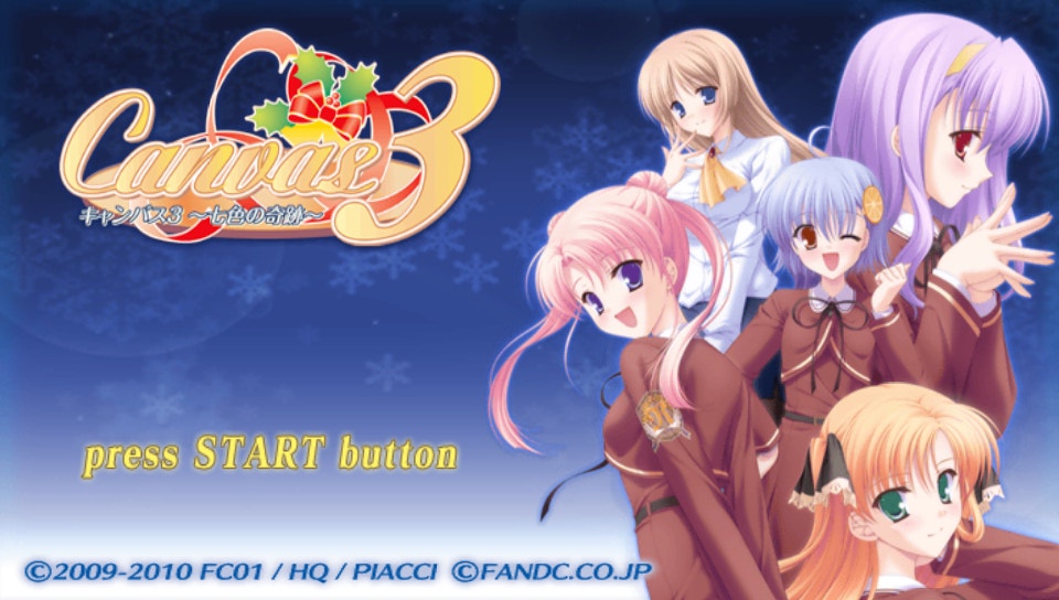  Canvas 3 칠색의 기적 (플레이 스테이션 포터블 Japan iso 다운)