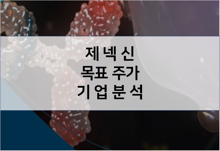  변이바이러스 치료제 개발 기업 - 제넥신 주가 기업분석