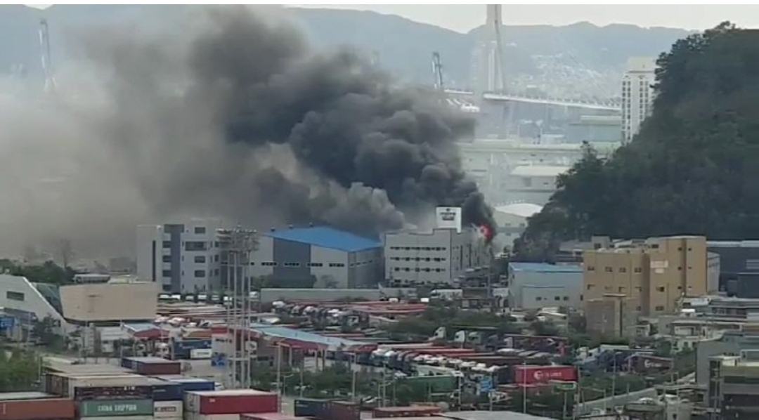  부산 남구 신선로 259-16 광진케이블 화재