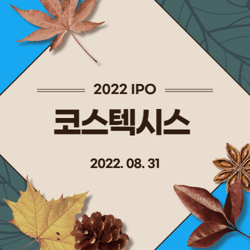  [2022년 IPO 예비심사기업] 코스텍시스(KOSTECSYS CO.,LTD)