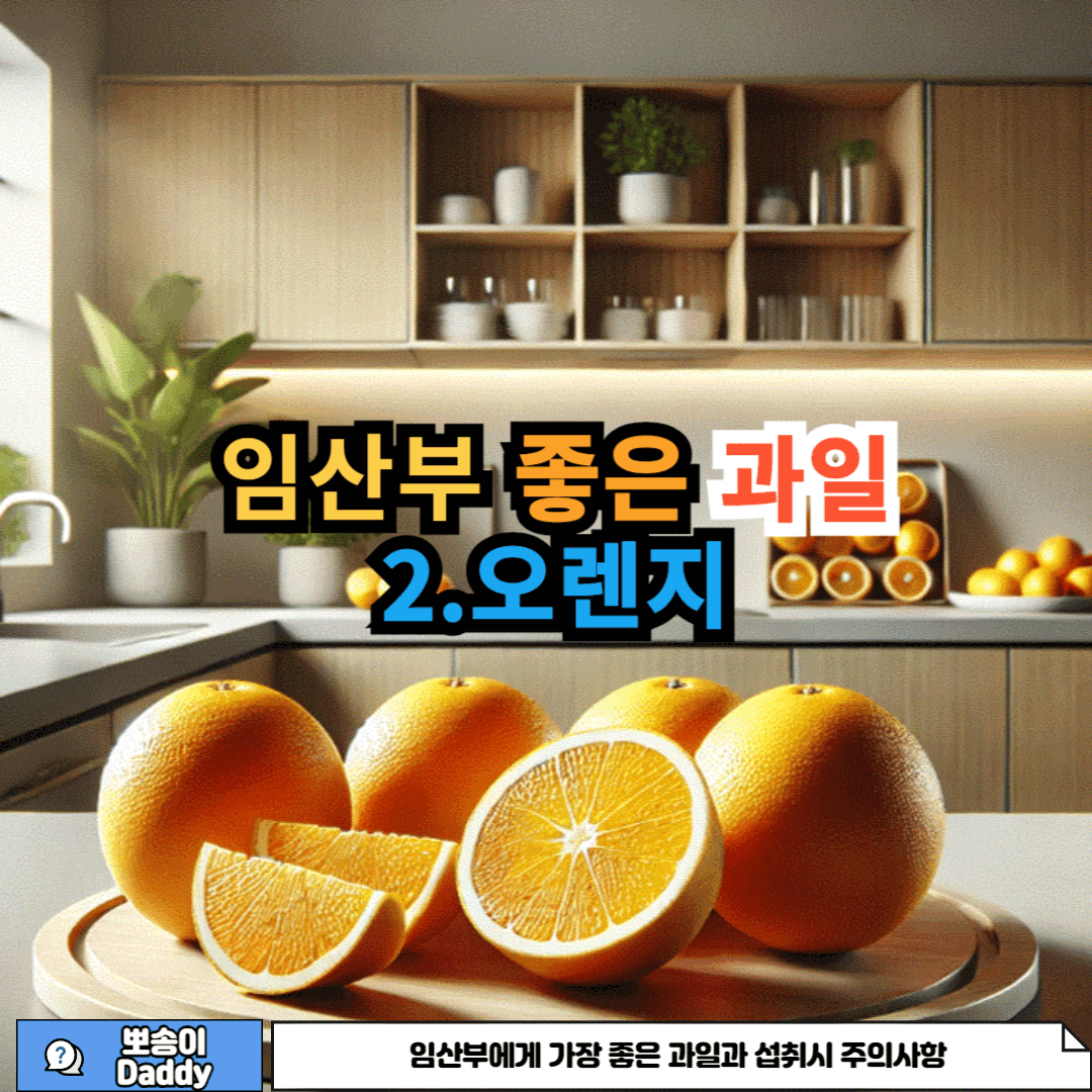 임산부에게 가장 좋은 과일 오렌지에 관한 사진