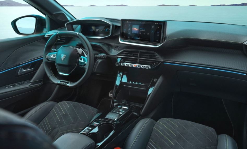 푸조 뉴 e208 실내 디자인