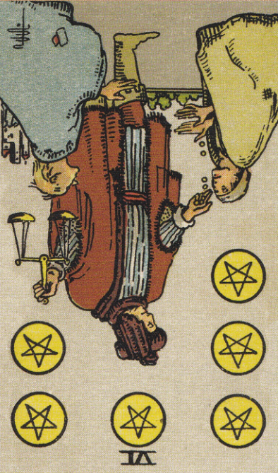 six of pentacles