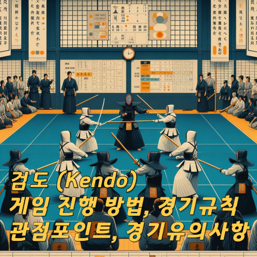 검도 (Kendo) 게임 진행 방법&#44; 경기규칙&#44; 관점포인트&#44; 경기유의사항