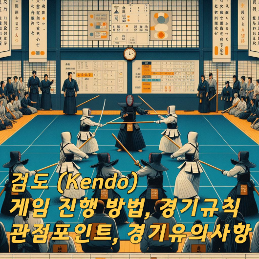  검도 (Kendo) 게임 진행 방법, 경기규칙, 관점포인트, 경기유의사항 알아보기