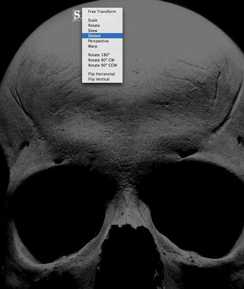 포토샵 해골 효과 만드는 방법13