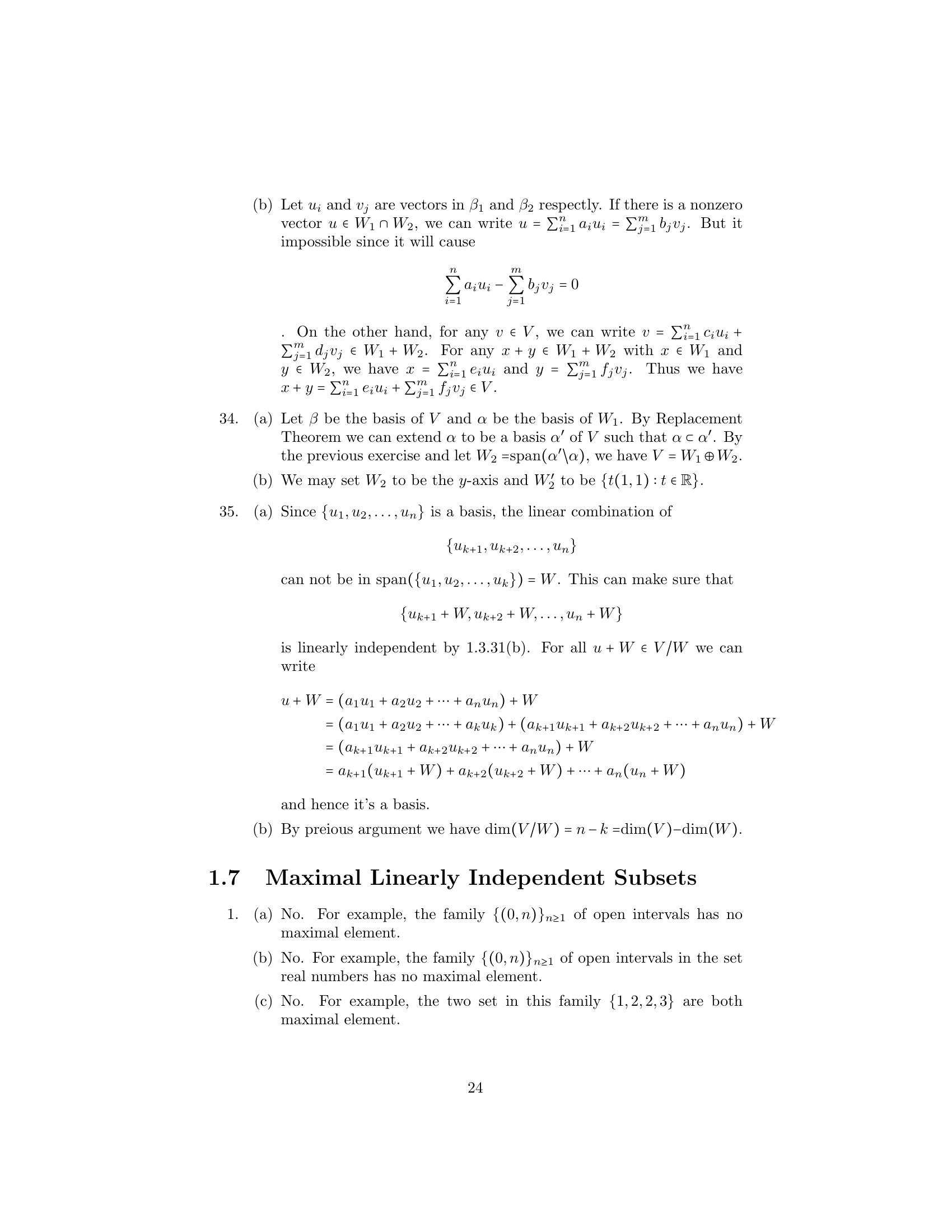 Solutions To Linear Algebra Stephen H Friedberg Fourth Edition Chapter 1