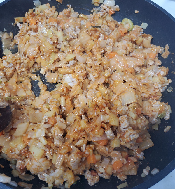 김치볶음밥-만들기
