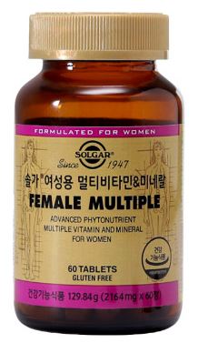 솔가 여성용 멀티비타민 미네랄