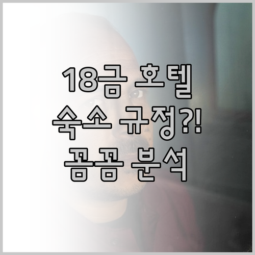 호텔 라쿠세키 혼칸, 18세 이상만?