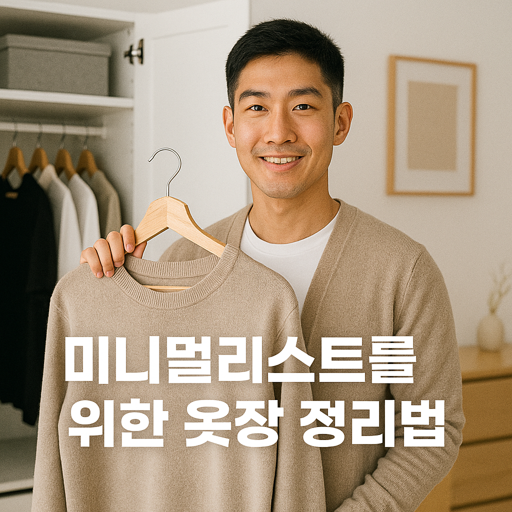 미니멀리스트를 위한 옷장 정리법