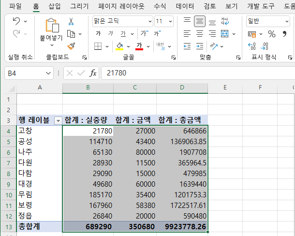 천 단위마다 , 표시 넣기