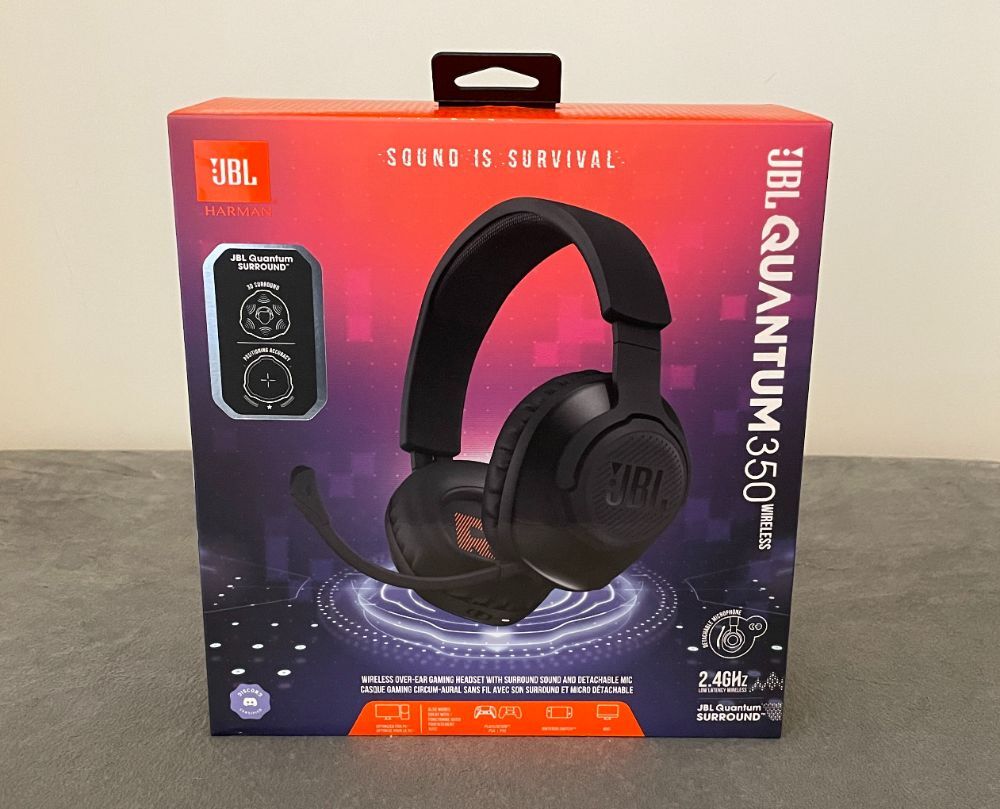 JBL Quantum 350 헤드셋 리뷰