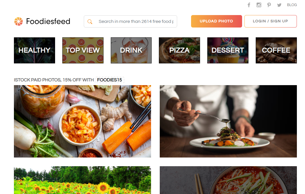 FoodiesFeed: 음식 관련 이미지의 천국