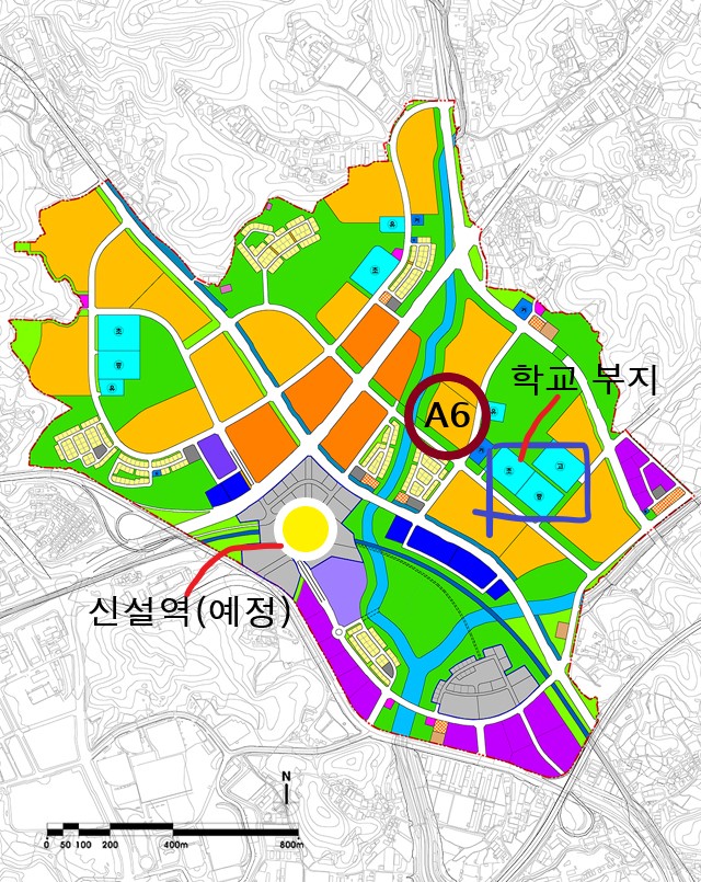 남양주 왕숙2지구 A6 입지