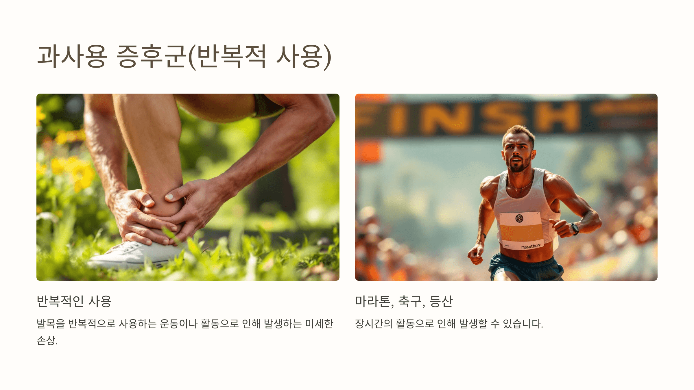 발목 통증과 관련된 사진입니다.