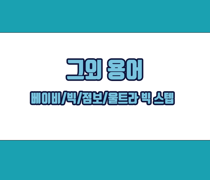 금리인상용어 - 자이언트 스텝, 베비이 스텝, 빅 스텝, 점보 스텝, 울트라 빅 스텝
