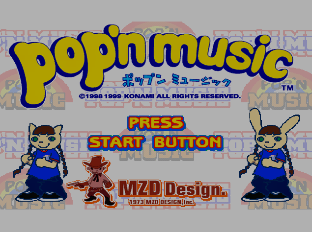  Pop'n Music.GDI Japan 파일 - 드림캐스트 / Dreamcast