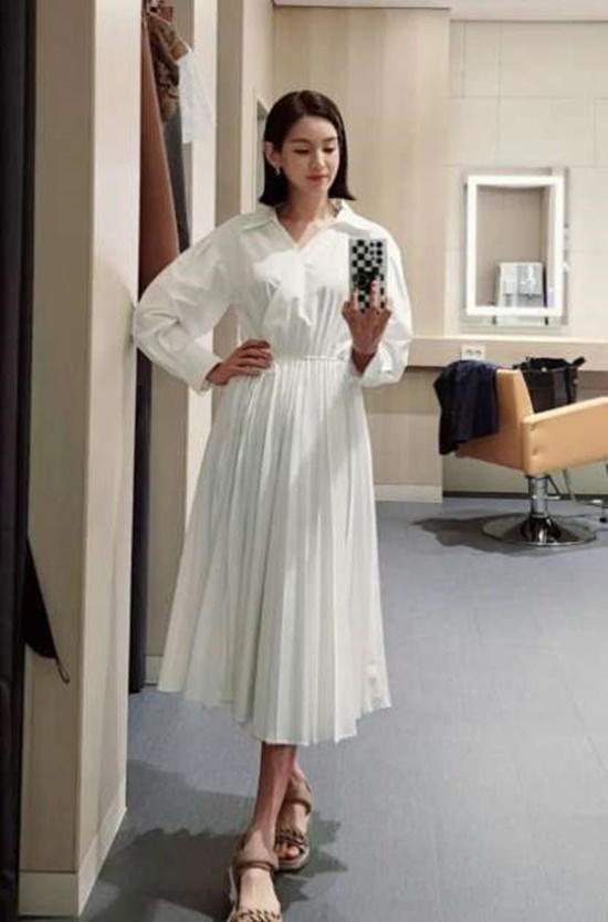  '170cm' 정가은, 45세! 우월한 8등신 자태 [사진]