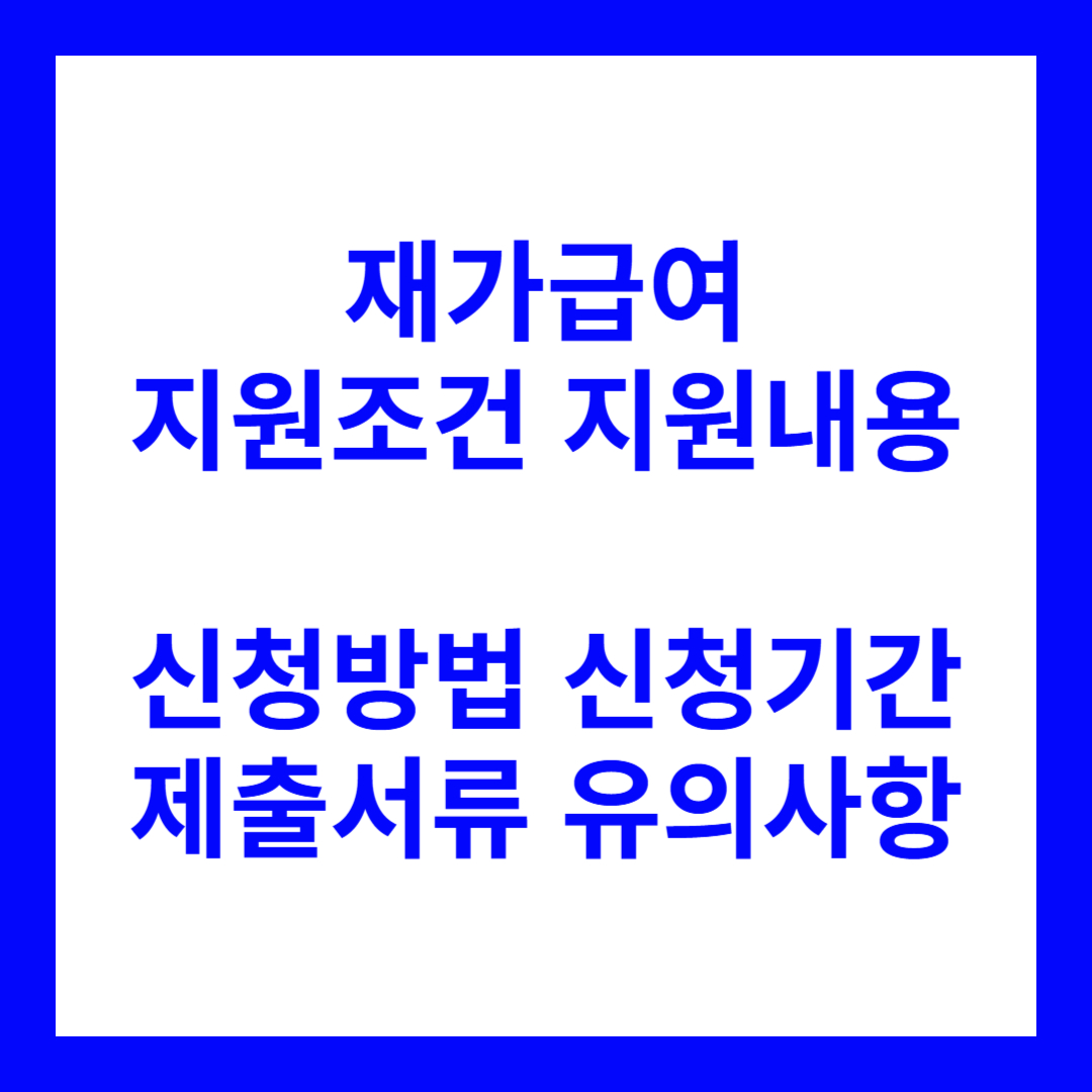 재가급여