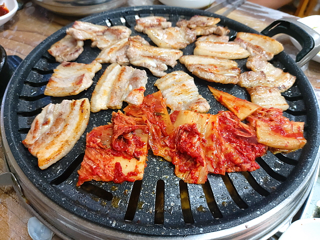 김치 삼겹살