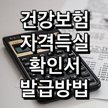 건강보험-자격득실-확인서-발급방법